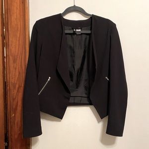 H&M cropped blazer